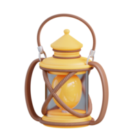 lanterne d'illustration 3d png