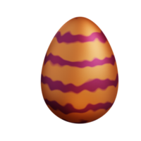 3d illustration dotted color egg png