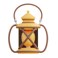 3d illustration lantern png