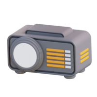 3d illustratie film projector png