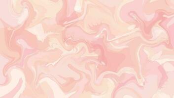 Vector abstract horizontal background or wallpaper in pink colors. Gradient blurs, spots and blots. Mixed paint imitation.