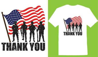 Thank You T-shirt vector