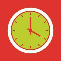 icono de vector de reloj