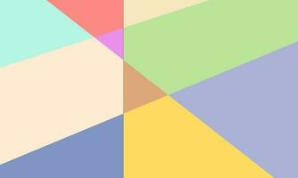 Abstract colorful geometric triangle shape background with pastel colors. Abstract background with colored triangles in pastel colors with modern art style vector