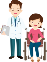 doctor and patient medical health care concept png