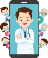 doctor and patient medical health care concept png