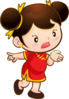 Chinese kinderen nieuw jaren dag png