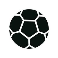 Soccer ball, football ball icon vector