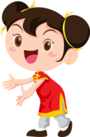 Chinese Kids New Years Day png