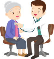 doctor and patient medical health care concept png