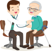 doctor and patient medical health care concept png