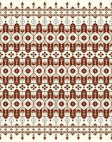 geometric ethnic fabric pattern for cloth carpet wallpaper background wrapping etc. vector