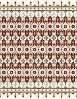 geometric ethnic fabric pattern for cloth carpet wallpaper background wrapping etc. vector