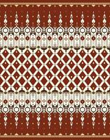 geometric ethnic fabric pattern for cloth carpet wallpaper background wrapping etc. vector