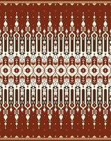 geometric ethnic fabric pattern for cloth carpet wallpaper background wrapping etc. vector