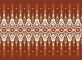 geometric ethnic fabric pattern for cloth carpet wallpaper background wrapping etc. vector