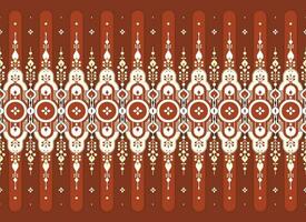 geometric ethnic fabric pattern for cloth carpet wallpaper background wrapping etc. vector