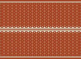 geometric ethnic fabric pattern for cloth carpet wallpaper background wrapping etc. vector