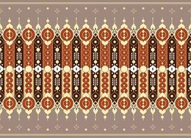 geometric ethnic fabric pattern for cloth carpet wallpaper background wrapping etc. vector