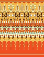 geometric and organic ethnic fabric pattern for cloth carpet wallpaper background wrapping etc. vector