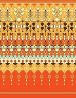 geometric and organic ethnic fabric pattern for cloth carpet wallpaper background wrapping etc. vector