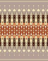 geometric ethnic fabric pattern for cloth carpet wallpaper background wrapping etc. vector