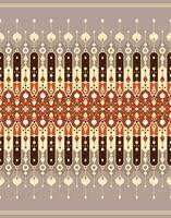 geometric ethnic fabric pattern for cloth carpet wallpaper background wrapping etc. vector