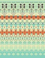 geometric and organic ethnic fabric pattern for cloth carpet wallpaper background wrapping etc. vector
