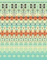 geometric and organic ethnic fabric pattern for cloth carpet wallpaper background wrapping etc. vector