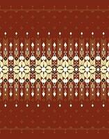geometric and flower ethnic fabric pattern for cloth carpet wallpaper background wrapping etc. vector
