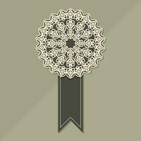 mandala decorative banner design template vector