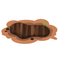 Hole in the ground png