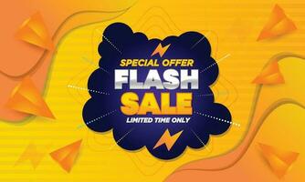 flash sale discount banner template promotion posts. super sale banner template design. web banner for mega sale promotion discount sale banner. end of season special offer banner vector