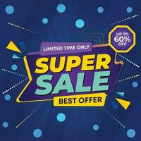 flash sale discount banner template promotion posts. super sale banner template design. web banner for mega sale promotion discount sale banner. end of season special offer banner vector