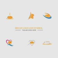 Bread logo images illustration design vector