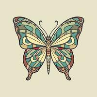 Butterfly logo design illustration vector