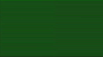 verde linhas problema dentro televisão ou monitor exibição animação ciclo vídeo. video