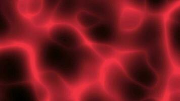 Fluid red color glowing microscopic animated background, red liquid background motion graphic video