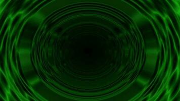 moving forward through green color magical horror dark tunnel endless animation video