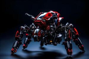 ant robot prototype, generated technology photo
