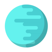 Uranus plat style png