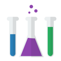 Chemical laboratory equipment test tubes png