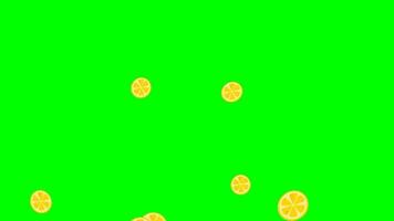 orage soda animación moverse verde pantalla video