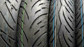 new motorcycle black tire texture photo