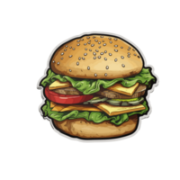 burger italiensk snabb mat png