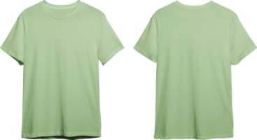 folha masculino clássico camiseta frente e costas png