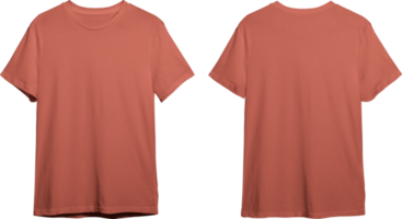 Mauve men's classic t-shirt front and back png