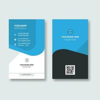 Smart Corporate Business Card sky vector