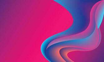 Colourful background. Trendy gradient shapes composition. Cool background design for posters, ads, banners. vector