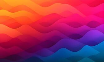 Abstract gradient background with a vibrant, eye-catching color scheme, photo